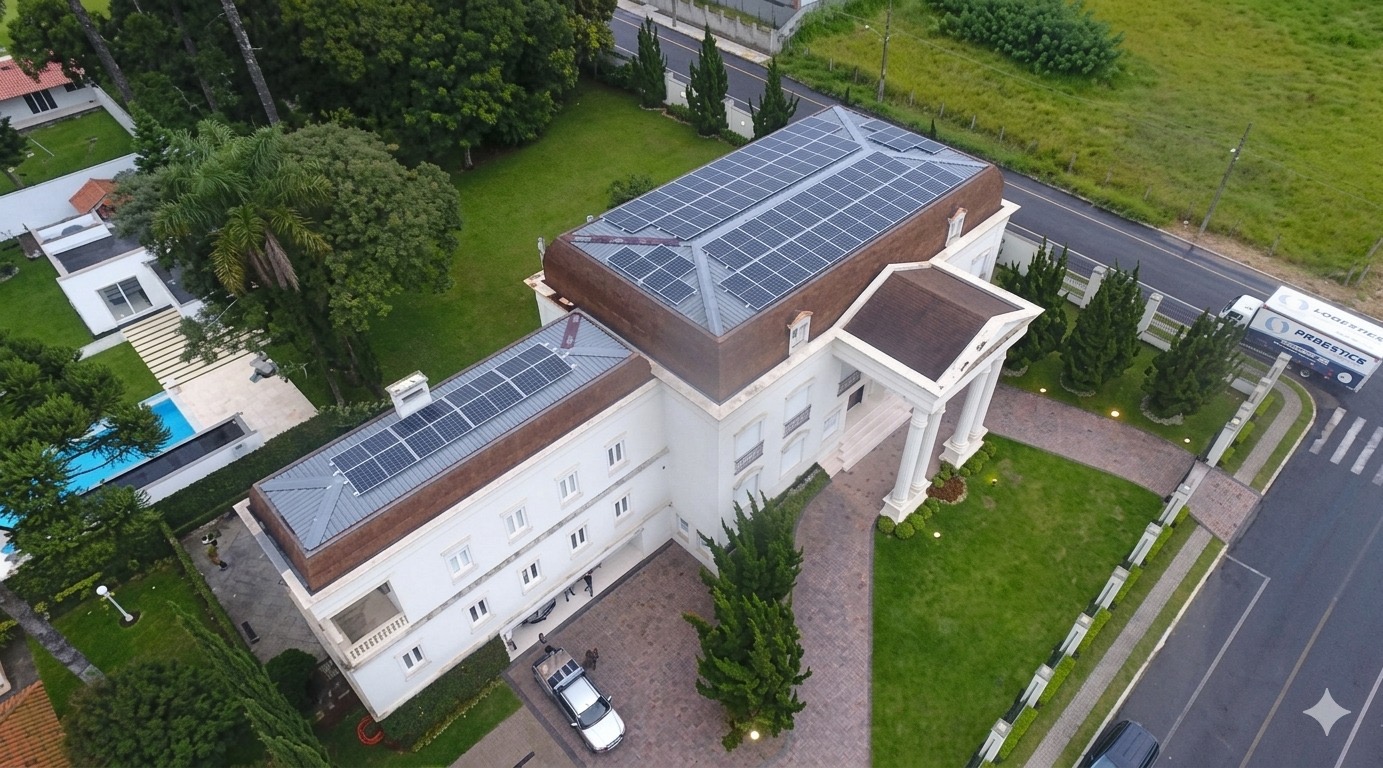 Energia solar para residências